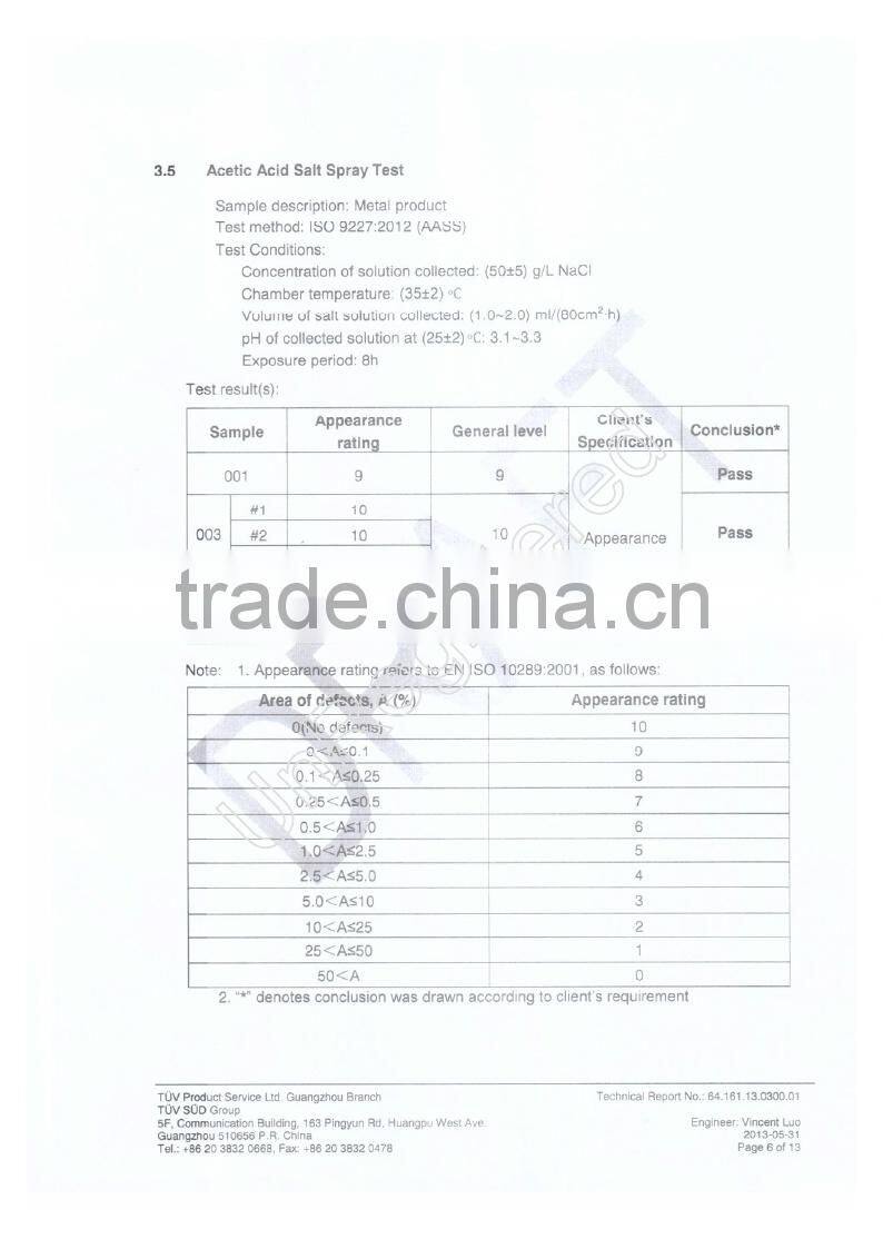 UIC-WKH01 soft-close stainless steel hinge for toilet seat