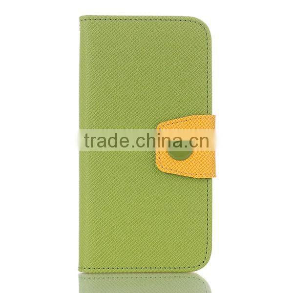China Supplier 2016 Hot Selling PU Wallet Flip Leather Mobile Phone Case For iPhone6