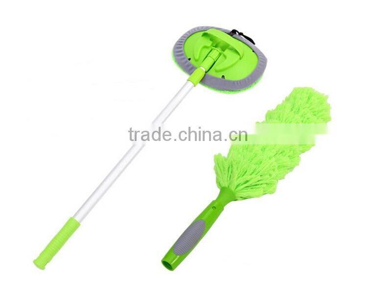 Wholesale Stock Dual Purpose Retractable Cleaning Window Wiper Home Dust Removal