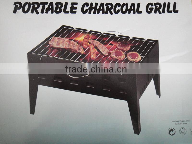 RH-B01 Portable folding BBQ Barbecue charcoal Stove Oven Grills
