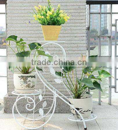 Metal stand flower pot