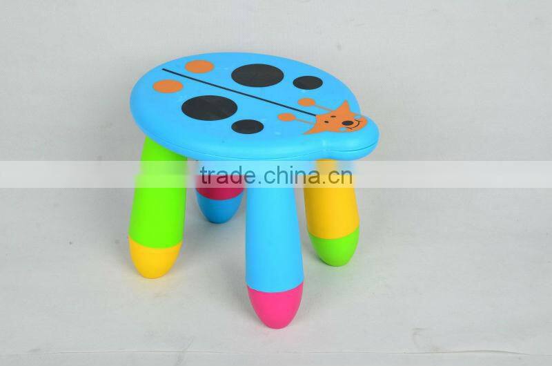 round shape hot selling good qualtiy cheap price fashion plastic children stool