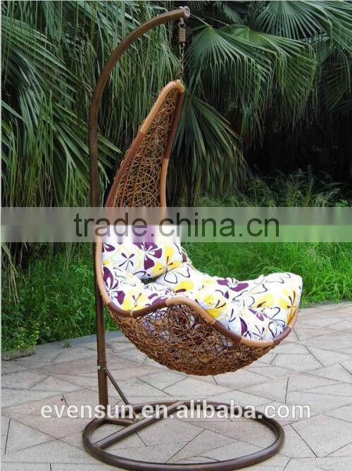 Outdoor hanging chair rattan