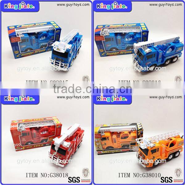 plastic toy trucks and trailer