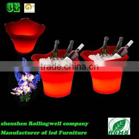 ice bucket/led ice bucket tray /champange ice bucket/noble bucket for bar