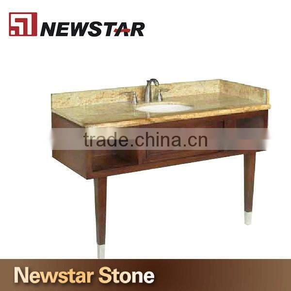 Hotel wall mounted wood vanity base