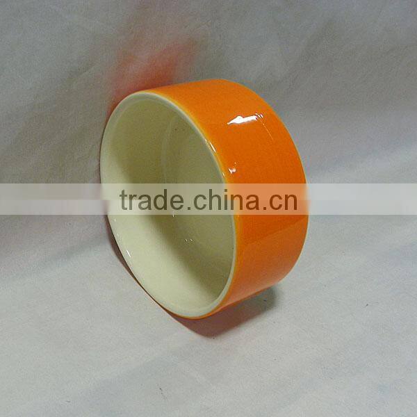 Ceramic animal feeding bowls