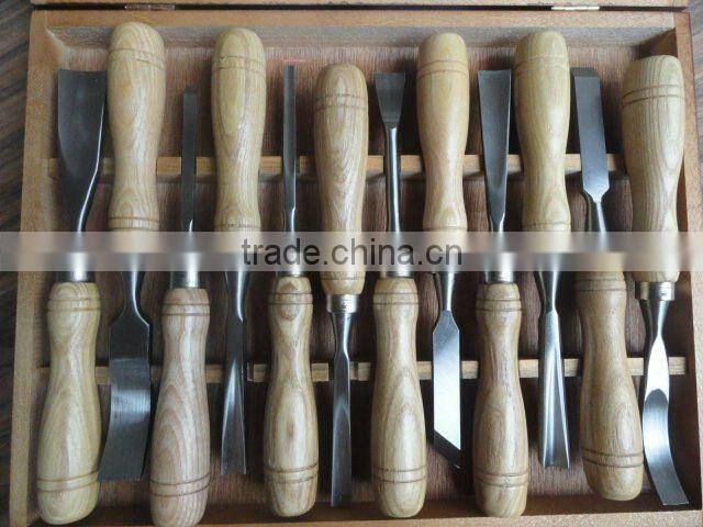new style graved chisel/best wood chisel/wood carving set-12pc