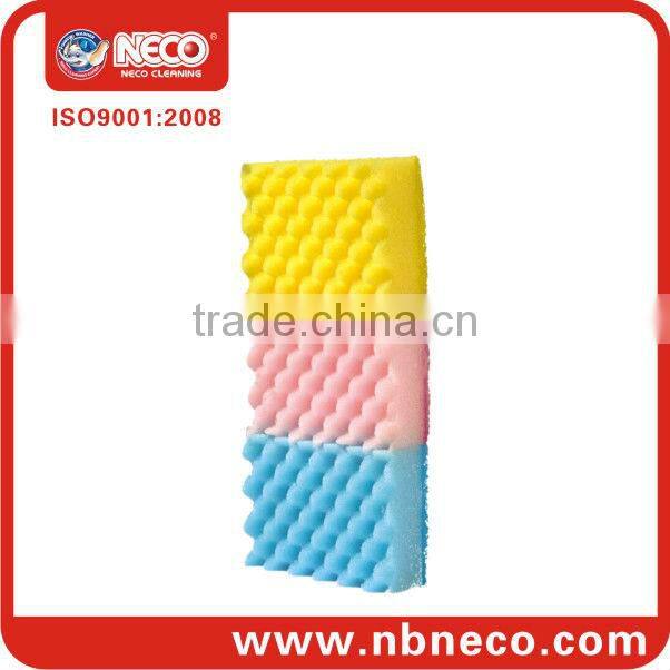 kitchen sponge pad with scrubber dish sponge