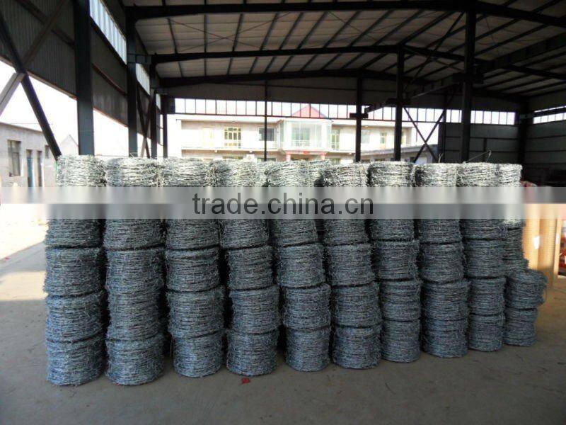 Barbed wire for live stock 14-16 caliber