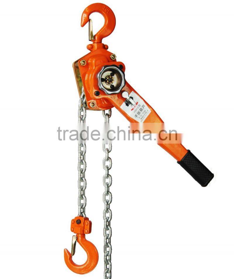 Made in China spocket lever chain hoist/ ratchet lever hoist