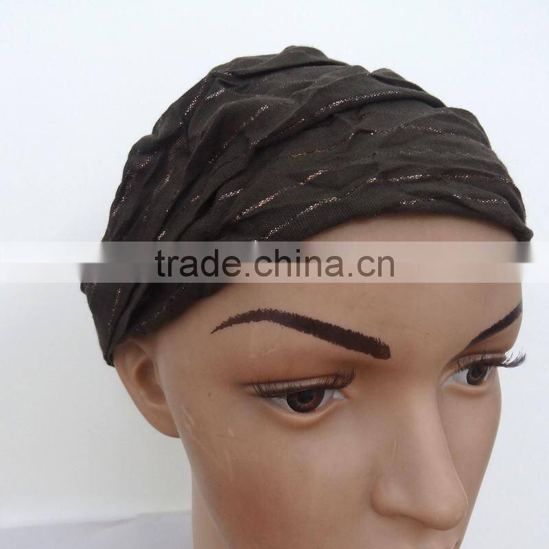 fashion wholesale fabric aztec elastic stock yoga women headband