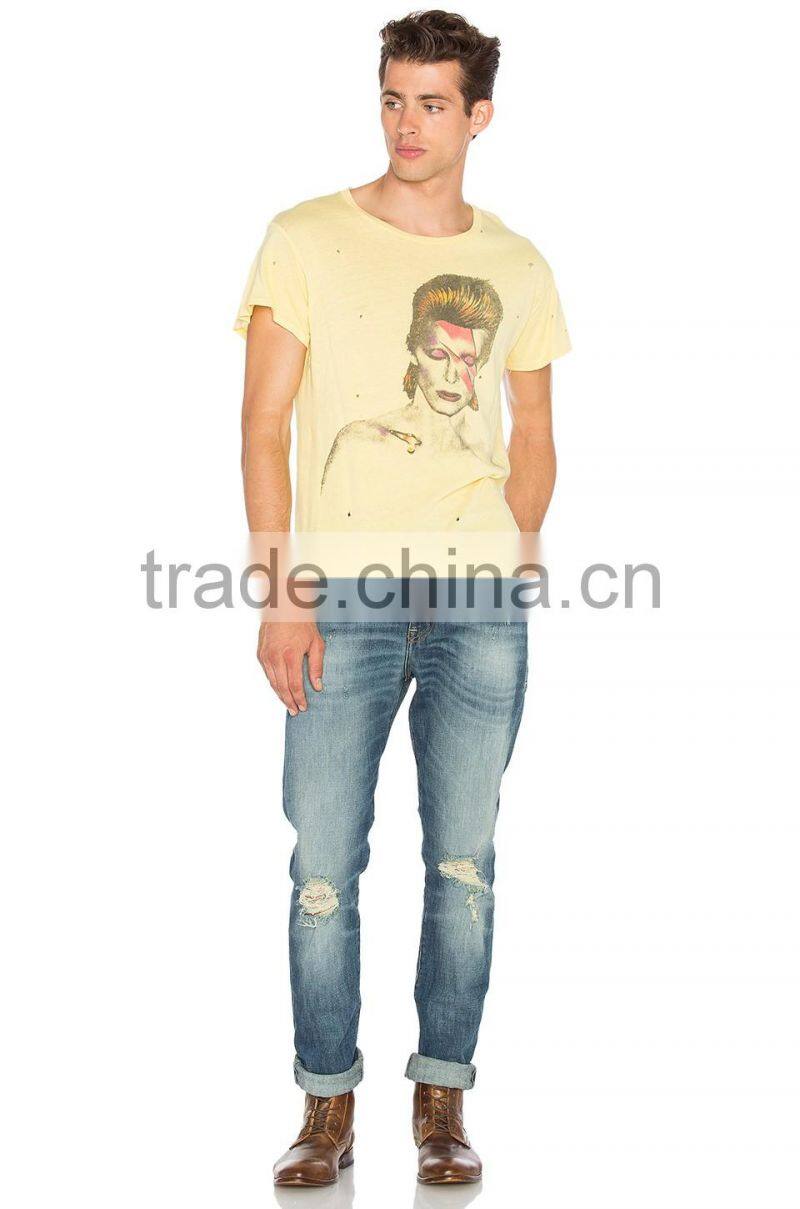 Top grade man style new design men's bamboo t-shirts wholesale