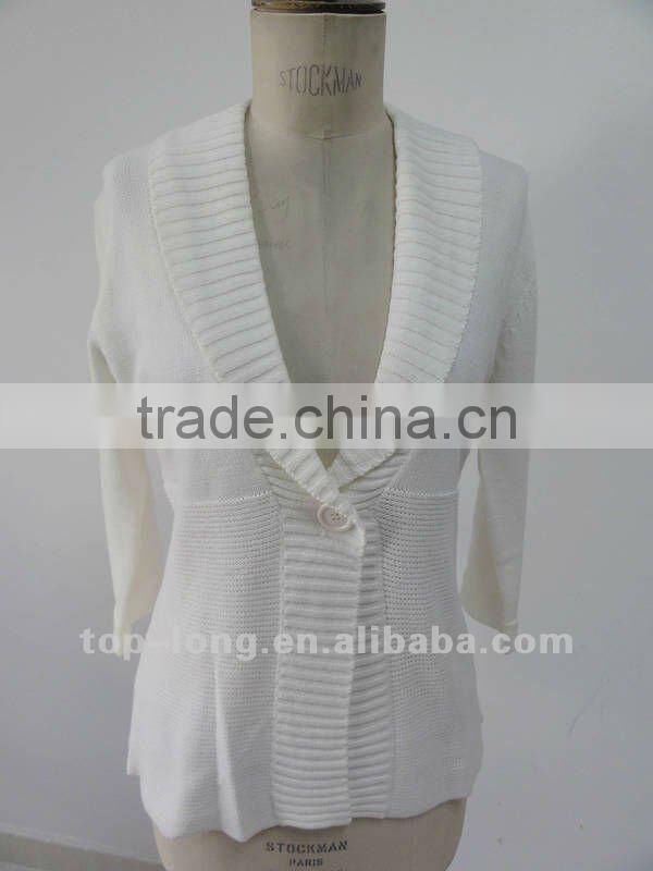2012 fashion Ladies' cardigan Korean style sweater knitwear