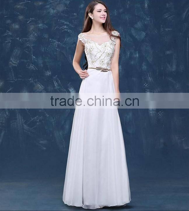 one piece style chiffon beautiful lady fashion dress