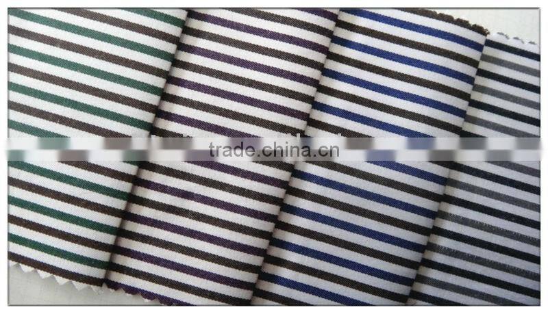 BS8133 Positioning Design Stripe Shirt Fabric for Men