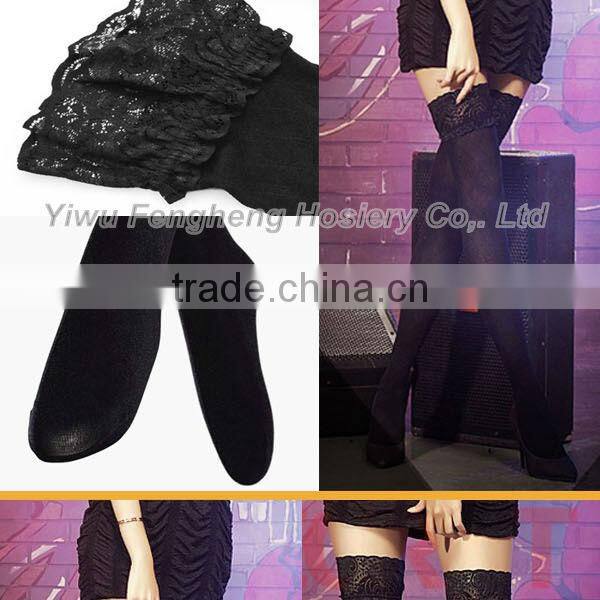 S0005 Yiwu Fenghui ladies sexy lace fishnet stockings