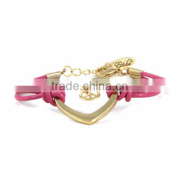 leather and rhinestone chain braided bracelet, wrap bracelet, glistening crystal chain and leather bracelet