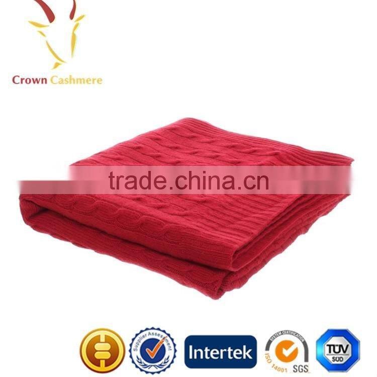 Knitting 100 Baby Cashmere Blankets