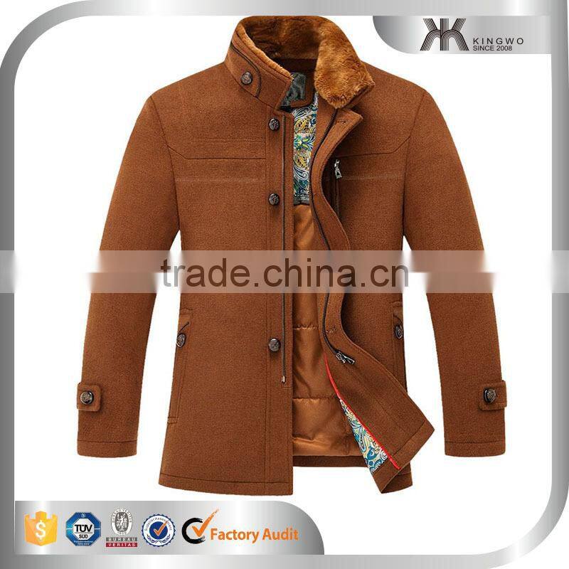 High quality keep warm wool hot sale fashion casual style coat wholesale
