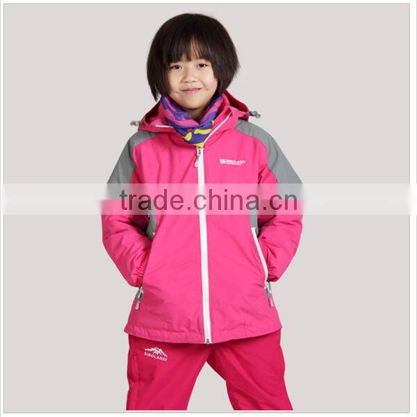 2015 Hot Sell New Fashion Kid's Ski Jacket