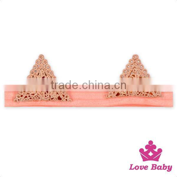 Newest Grosgrain Hair Accessories Cute Ear Baby Girls Butterfly Casual Wear Headband