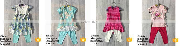New 2016 style kids dress girls t-shirt