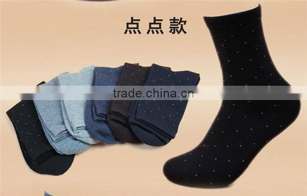Black men's socks cotton sock
