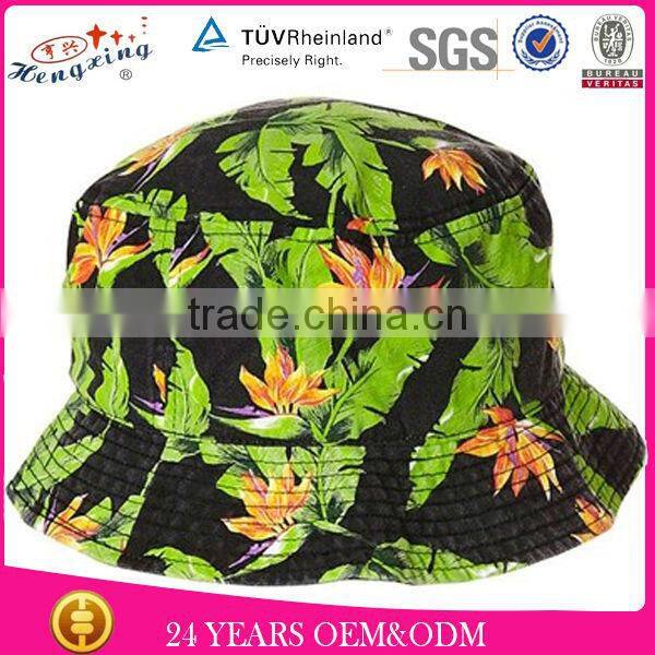 Blank navy blue custom jean bucket hat