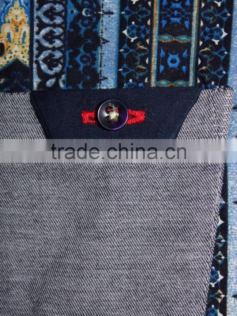 Blue Party Wear Shirt