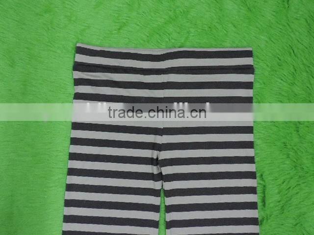 womans yoga pants stripe ruffle pants loose cotton trousers