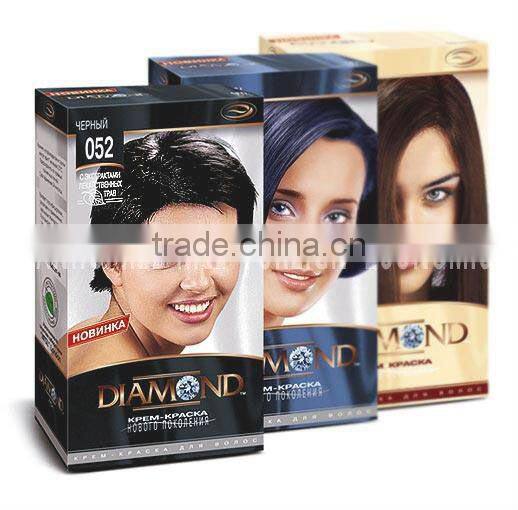 hair oil paper packaging box