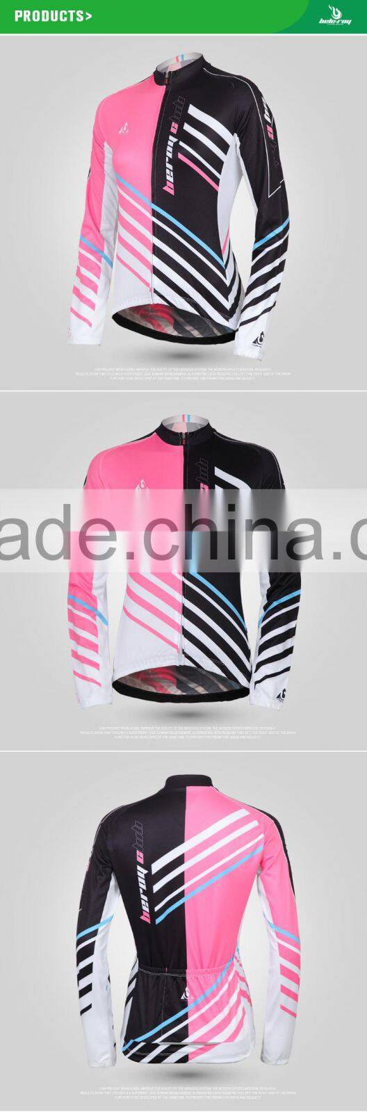 BEROY excellent style women windproof anti-uv mountain/road bike riding shirts long sleeve