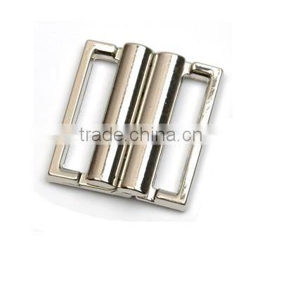 19.5mm metal alloy down coat belt buckle waist cummerbund elastic strap buckle nickle,black,gold BK-090