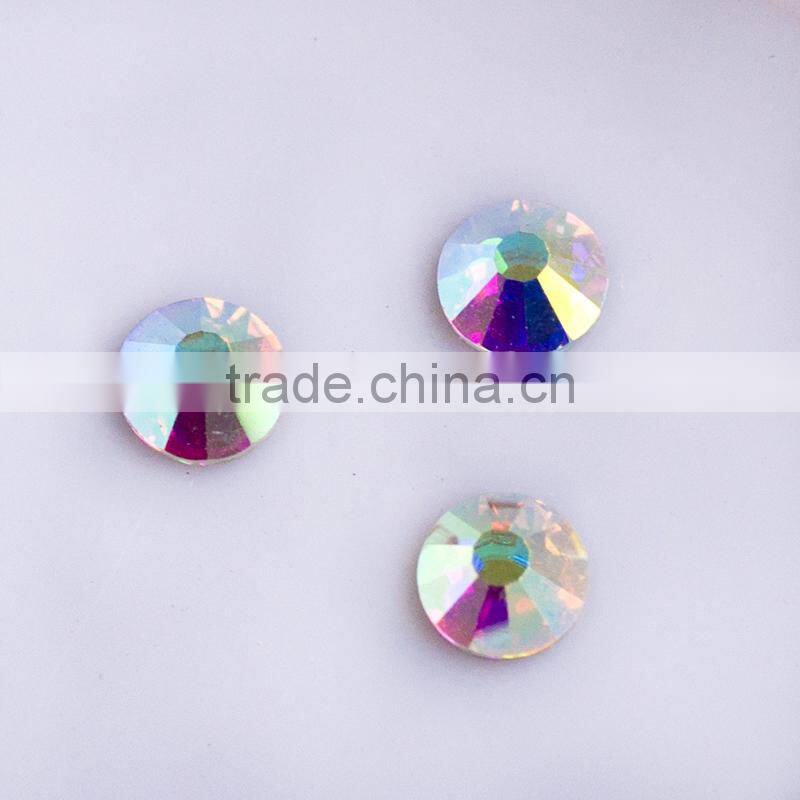 Flat back rhinestones in bulk 2058 non hotfix Crystal AB of different sizes