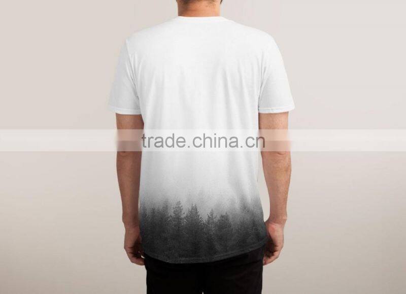 Custom Mens T-shirt Promotional Plain Cotton T-shirt