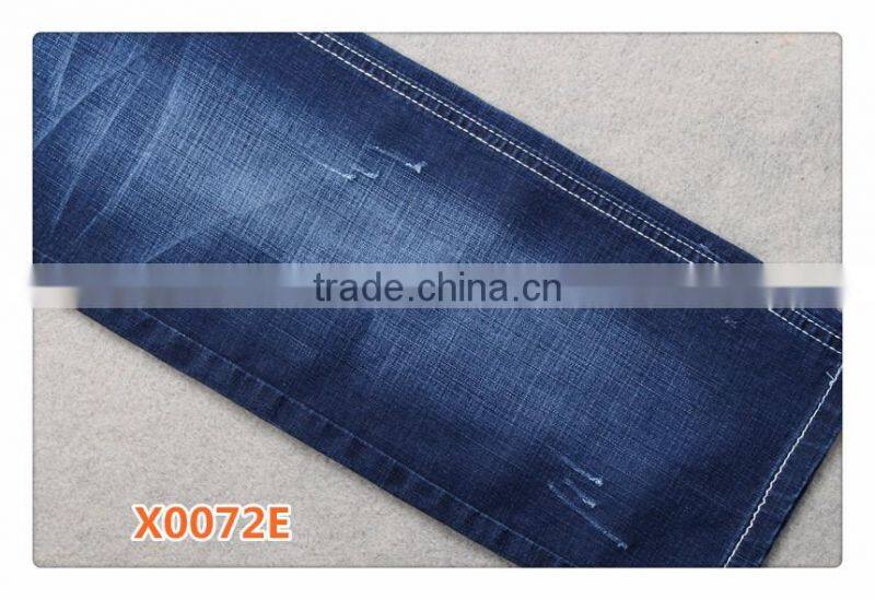 X0072E crosshatch light denim fabric for men jeans