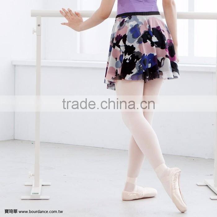 Ballet women pattern convertible pull-on dance skirt