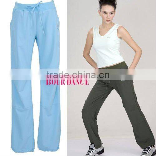 Girl colorful dance long pants