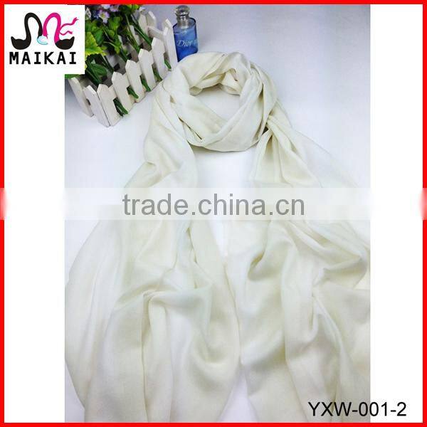 Wholesale 2014 winter hot fashion 100% wool blue scarf