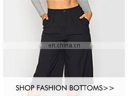 Fashion Cutting Chiffon Blouse Design Black Withe Stripe Cold Shoulder Lady Blouse