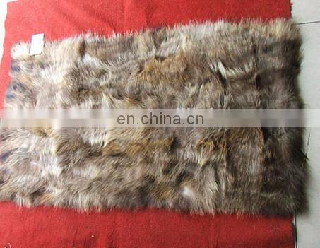 wholesale american raccoon fur plate