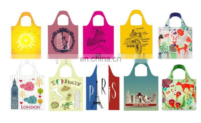 Various of foldable zipper tote bag for sale