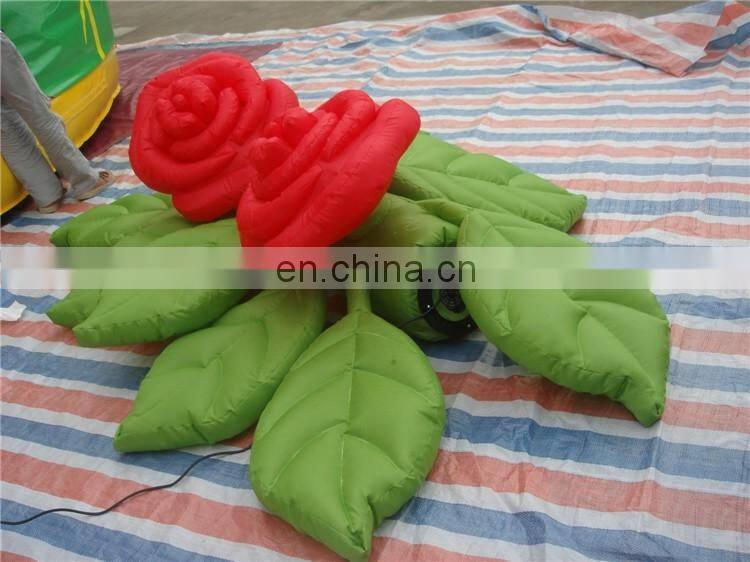2017 Giant flower inflatable decoration model,inflatable rose,inflatable flower chain