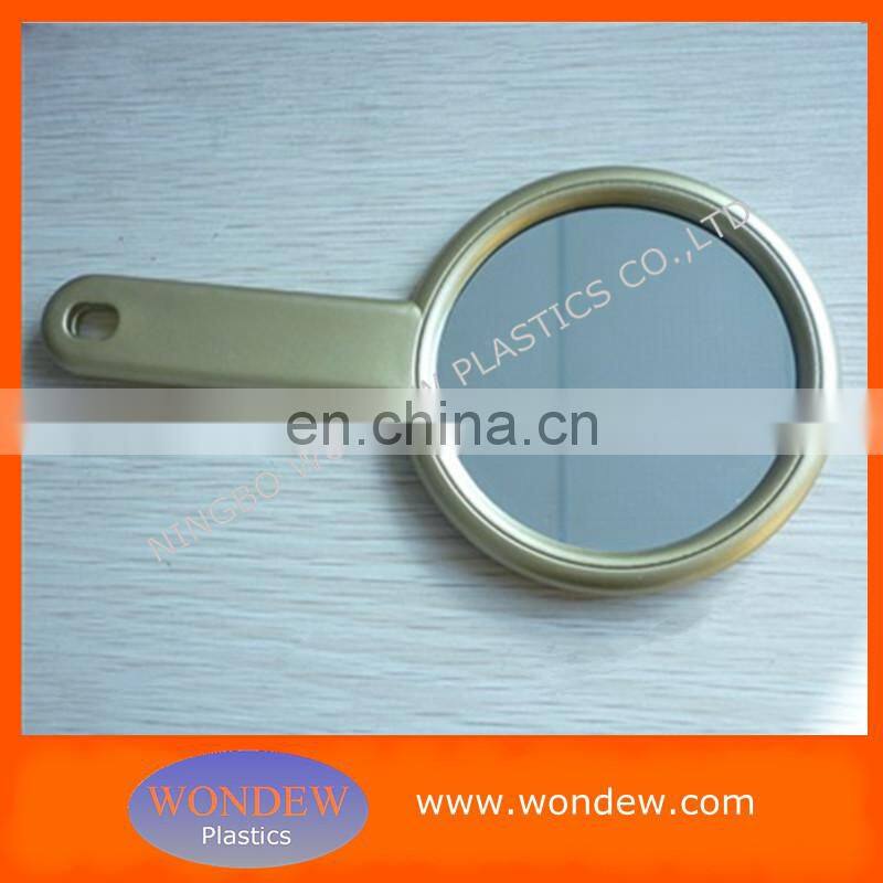 Triangle golding mirror for make up