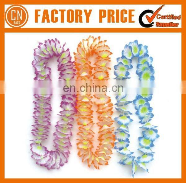 Wholesale Wreathe Lei Promotional Decorative Hawaii Flower Necklace Lei
