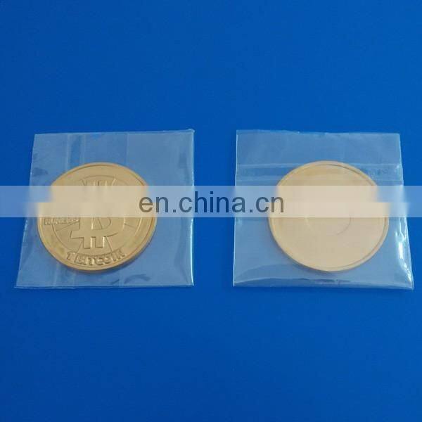 custom made brass bit coin