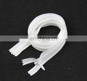 High Quality Eco-friendly Invisible Waterproof Nylon Zipper, Nylon Water Resistant Zippe