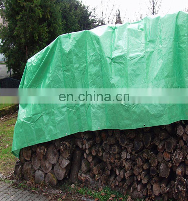 High strength waterproof woven fabric PE tarpaulin