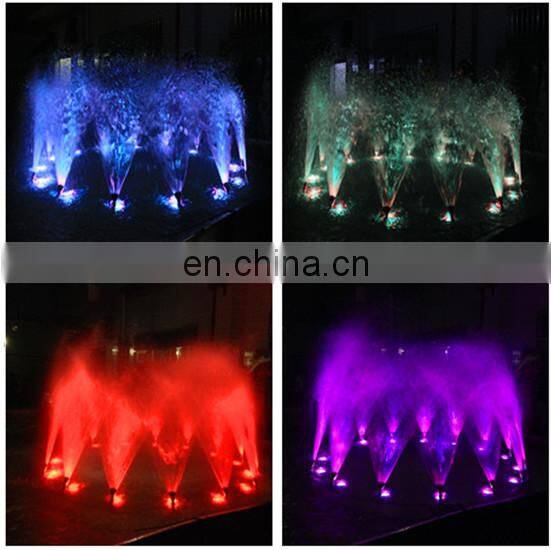 Brass material stainless steel fountains factory supply fan water jet nozzle